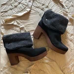 Eric Michael Made In Portugal Lined Platform Booties